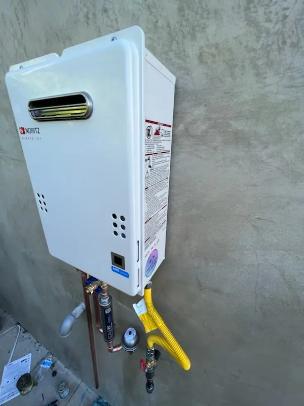 Tankless water heater installation for Piedmont homes